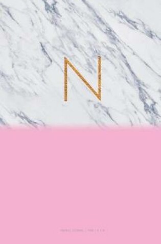 Cover of N - Marble Journal Pink 5 X 8