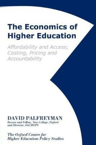 Cover of The Economics of Higher Education