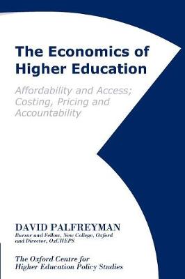 Book cover for The Economics of Higher Education