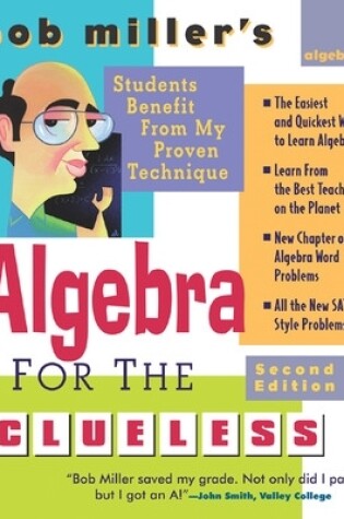 Cover of Bob Miller's Algebra for the Clueless, 2nd Edition