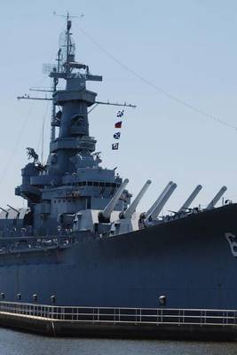 Book cover for USS Alabama Battleship US Navy