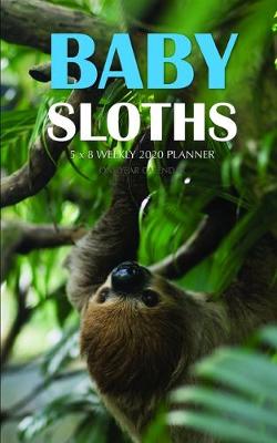 Book cover for Baby Sloths 5 x 8 Weekly 2020 Planner