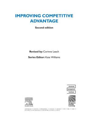 Cover of Improving Competitive Advantage Cmiolp