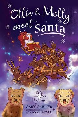 Book cover for Ollie and Molly meet Santa