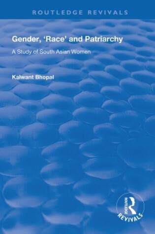 Cover of Gender, 'Race' and Patriarchy