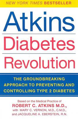 Book cover for Atkins Diabetes Revolution