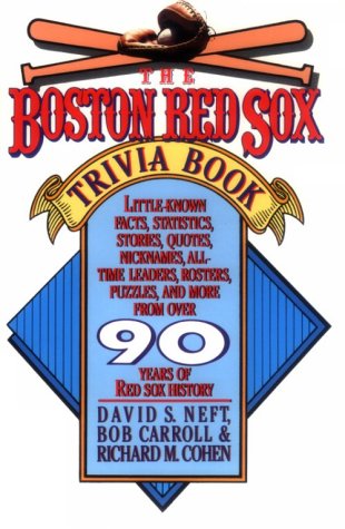 Book cover for The Boston Red Sox Trivia Book