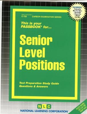 Cover of Senior Level Positions