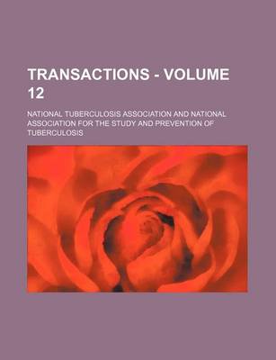 Book cover for Transactions - Volume 12