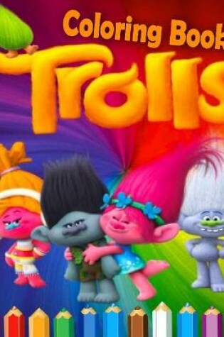 Cover of Trolls Coloring Book