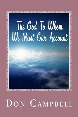 Book cover for The God with Whom We Have to Do