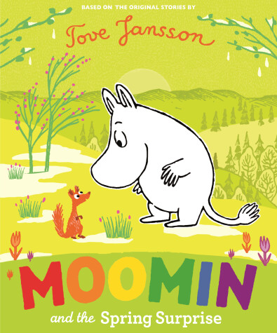 Book cover for Moomin and the Spring Surprise