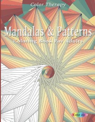 Book cover for Color therapy mandala and patterns