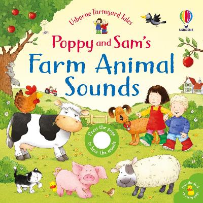 Cover of Poppy and Sam's Farm Animal Sounds