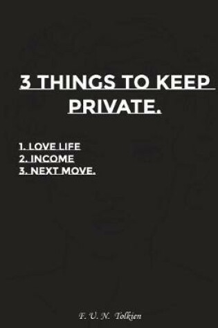 Cover of 3 Things to Keep Private