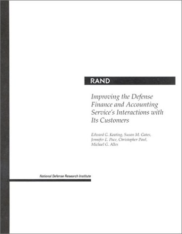 Book cover for Improving the Defense Finance and Accounting Service's Interactions with Its Customers