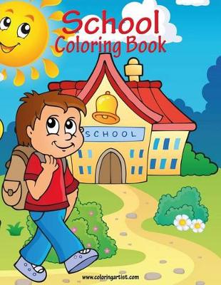 Cover of School Coloring Book 1