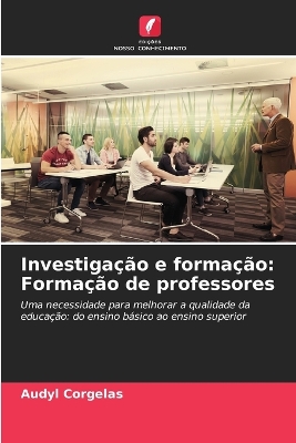 Book cover for Investigação e formação