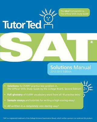 Book cover for Tutor Ted's SAT Solutions Manual