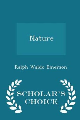 Cover of Nature - Scholar's Choice Edition