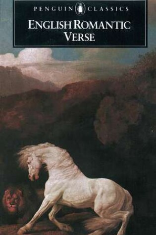 Cover of English Romantic Verse