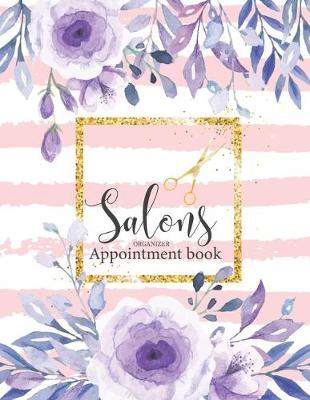 Book cover for Salons Appointment book organizer