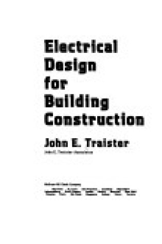 Cover of Electrical Design for Building Construction