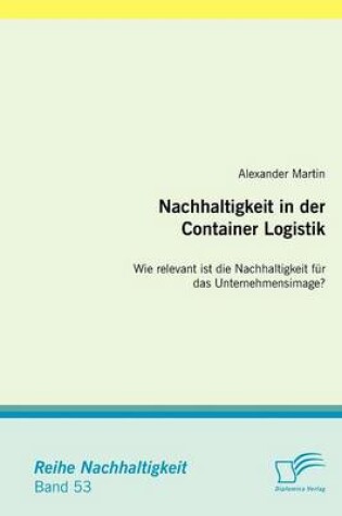 Cover of Nachhaltigkeit in der Container Logistik