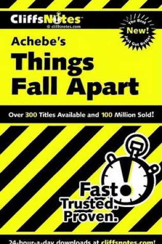 Cover of Cliffsnotes on Achebe's Things Fall Apart