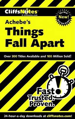 Cover of Cliffsnotes on Achebe's Things Fall Apart