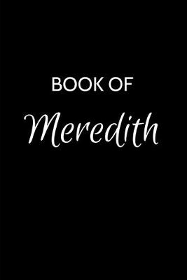 Book cover for Book of Meredith
