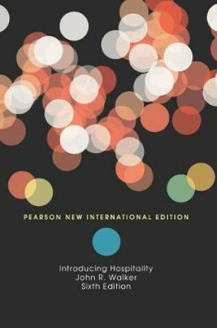 Cover of Introduction to Hospitality Pearson New International Edition, plus MyHospitalityLab without eText