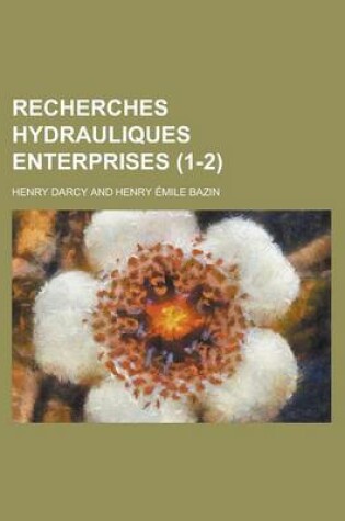 Cover of Recherches Hydrauliques Enterprises (1-2)