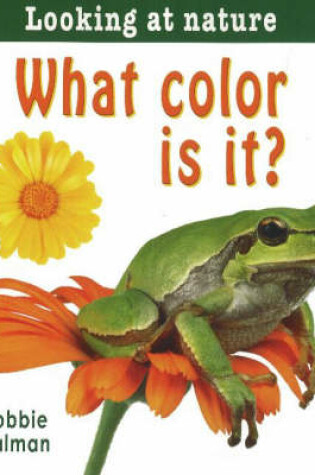 Cover of What Color Is it