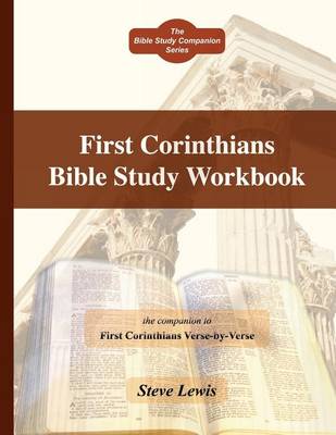 Book cover for First Corinthians Bible Study Workbook