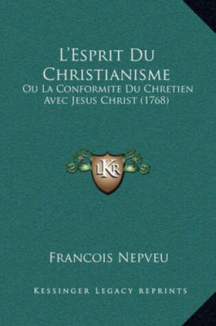 Cover of L'Esprit Du Christianisme