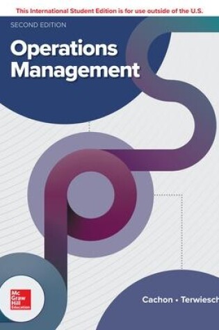 Cover of ISE Operations Management