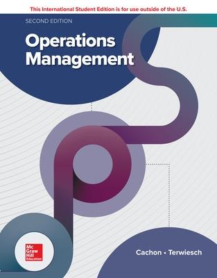 Book cover for ISE Operations Management