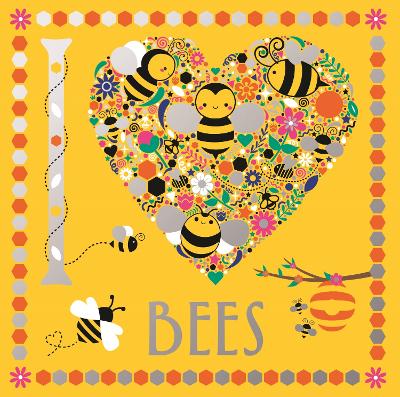 Book cover for I Heart Bees