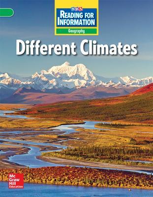 Cover of Reading for Information, Above Student Reader, Geography - Different Climates, Grade 3