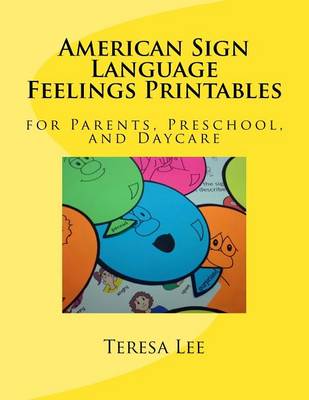 Book cover for American Sign Language Feelings Printables