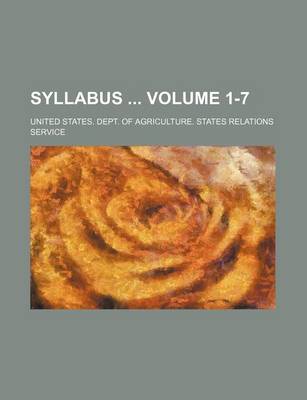 Book cover for Syllabus Volume 1-7