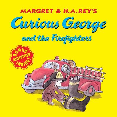 Book cover for Curious George and the Firefighters (Read-Aloud)