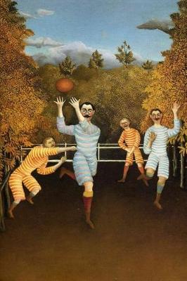 Book cover for The Football Players by Henri Rousseau Journal