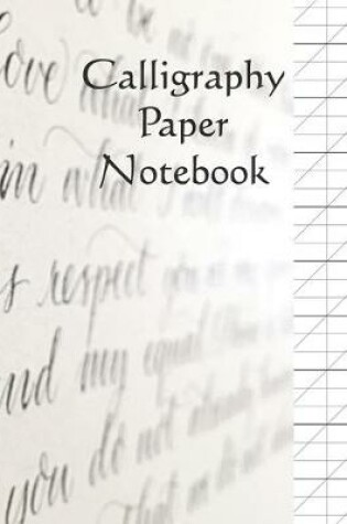 Cover of Calligraphy Paper Notebook