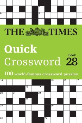 Cover of The Times Quick Crossword Book 28