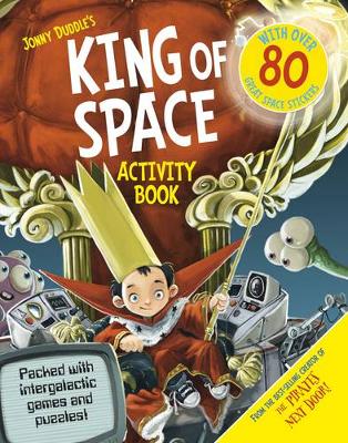 Book cover for The King of Space Activity Book