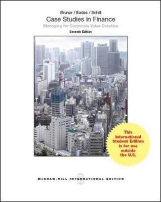 Book cover for Case Studies in Finance