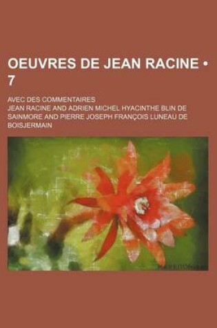 Cover of Oeuvres de Jean Racine (7)