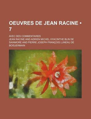 Book cover for Oeuvres de Jean Racine (7)